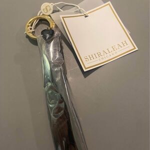 NEW Shiraleah Lulu Tassel Key Chain Charm Black